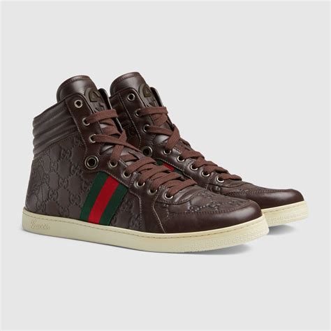 gucci trainers mens|gucci sneakers sale men's.